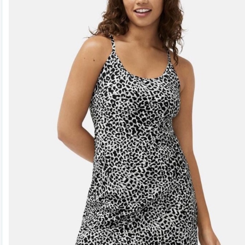 Outdoor Voices Snow Leopard Mini Athletic Sporty‎ Dress Pickelball/Tennis